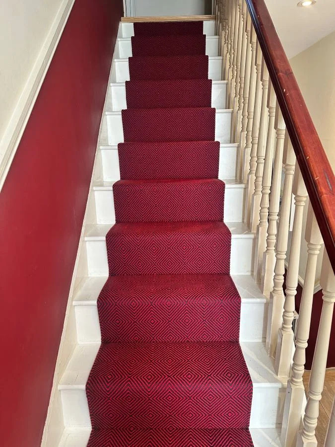 Traploper Hartley Tissier Large Diamond Flame Red