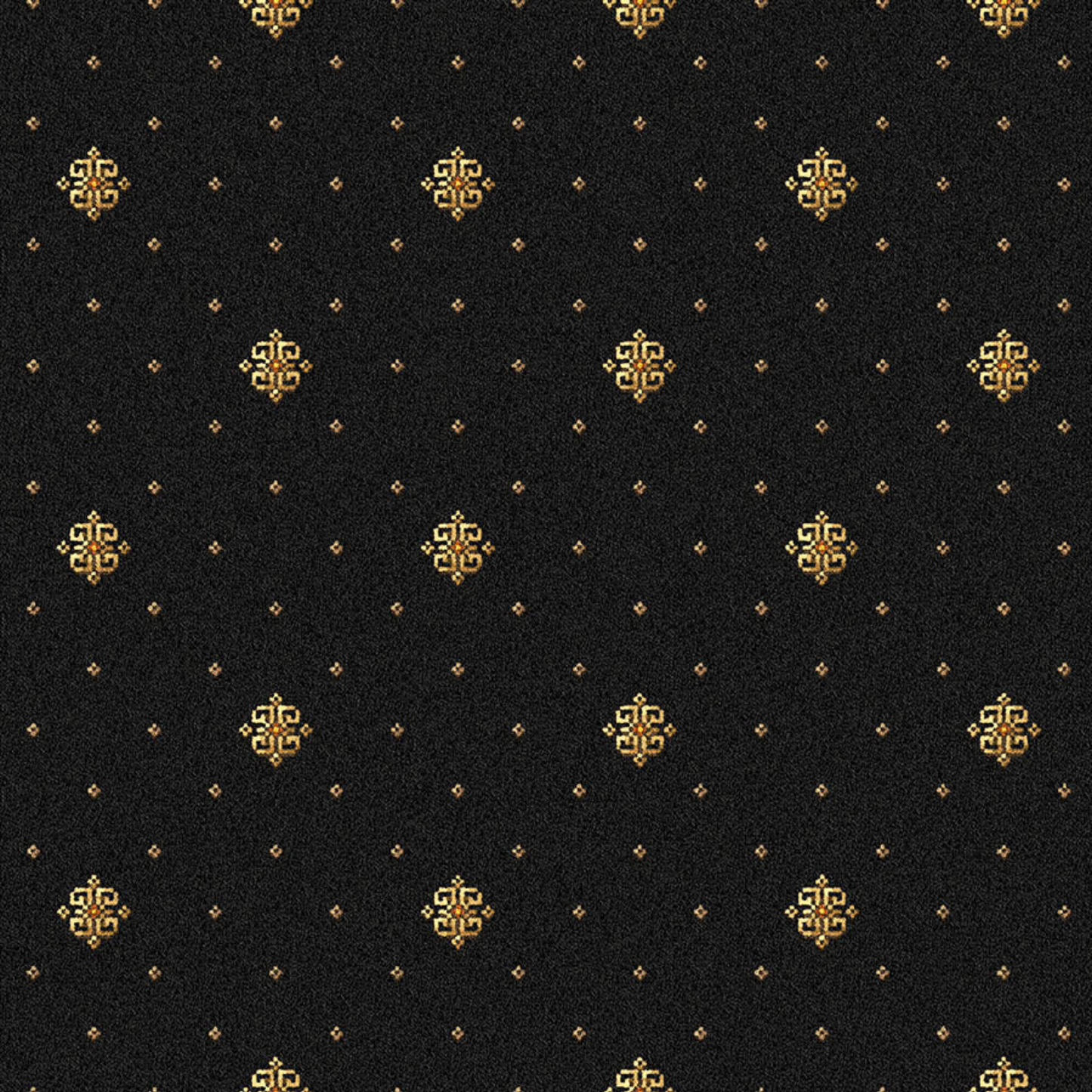 Traploper Ulster Carpets Athenia Motif Black