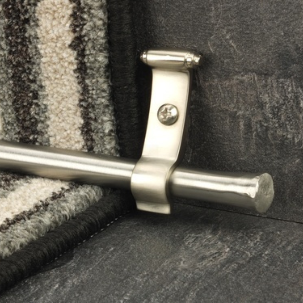 Traproede Stairrods blacksmith stainless steel