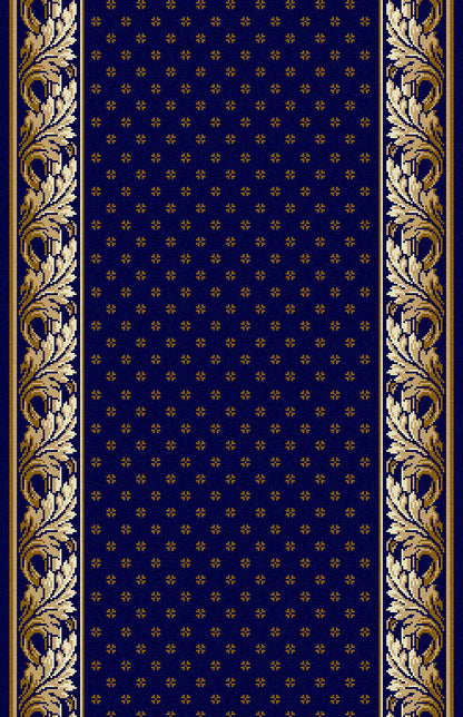 Traploper Louis de Poortere Royal Aubusson Blauw