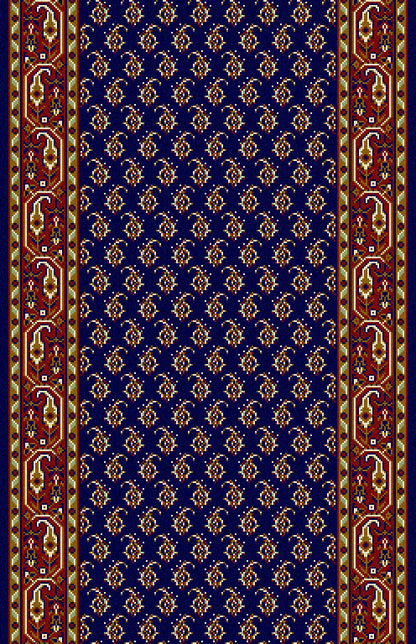 Traploper Louis de Poortere Mir Blauw