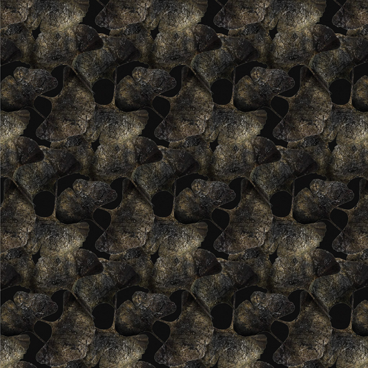 Traploper Moooi Carpets Ginko Leaf Black by Edward van Vliet