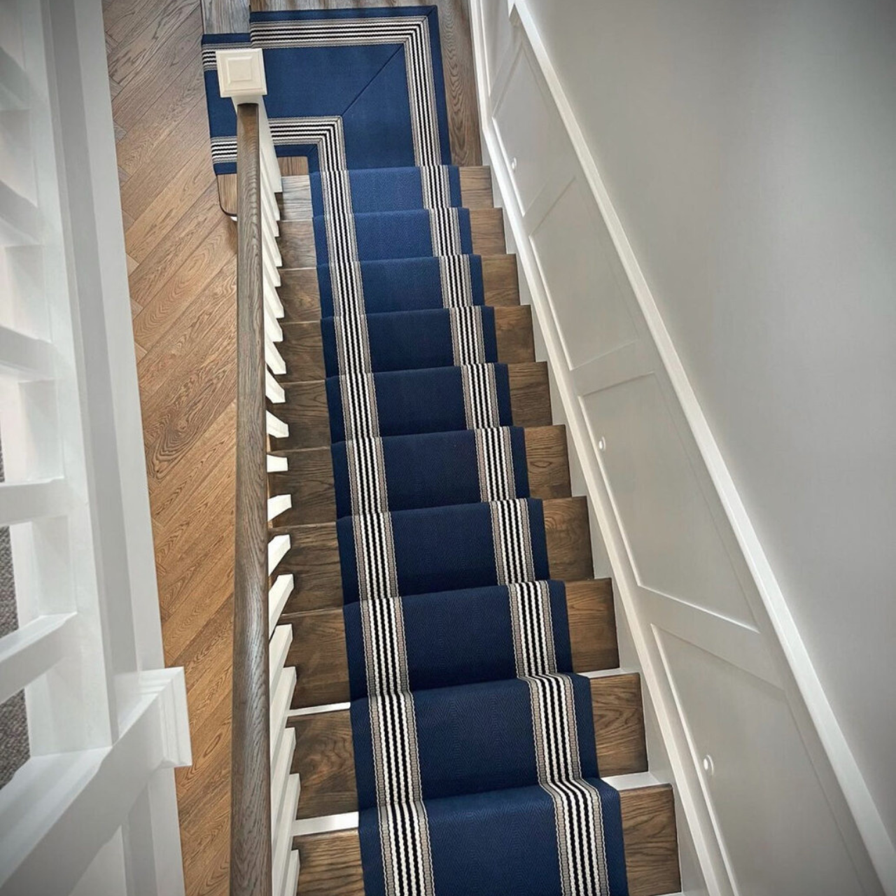 Traploper Off the Loom Berwick - Pacific Blue