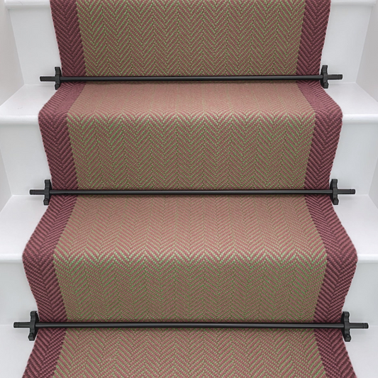 Traploper Off the Loom Felton Border- Priory Mauve