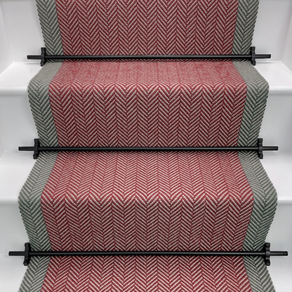 Traploper Off the Loom Felton Border - Alpine