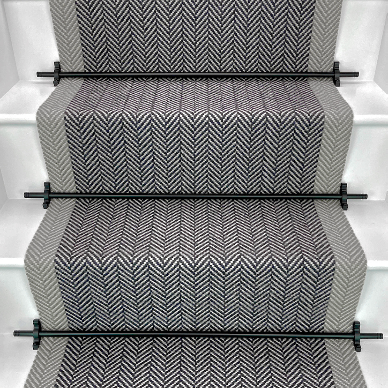Traploper Off the Loom Felton Border - Cargo Grey