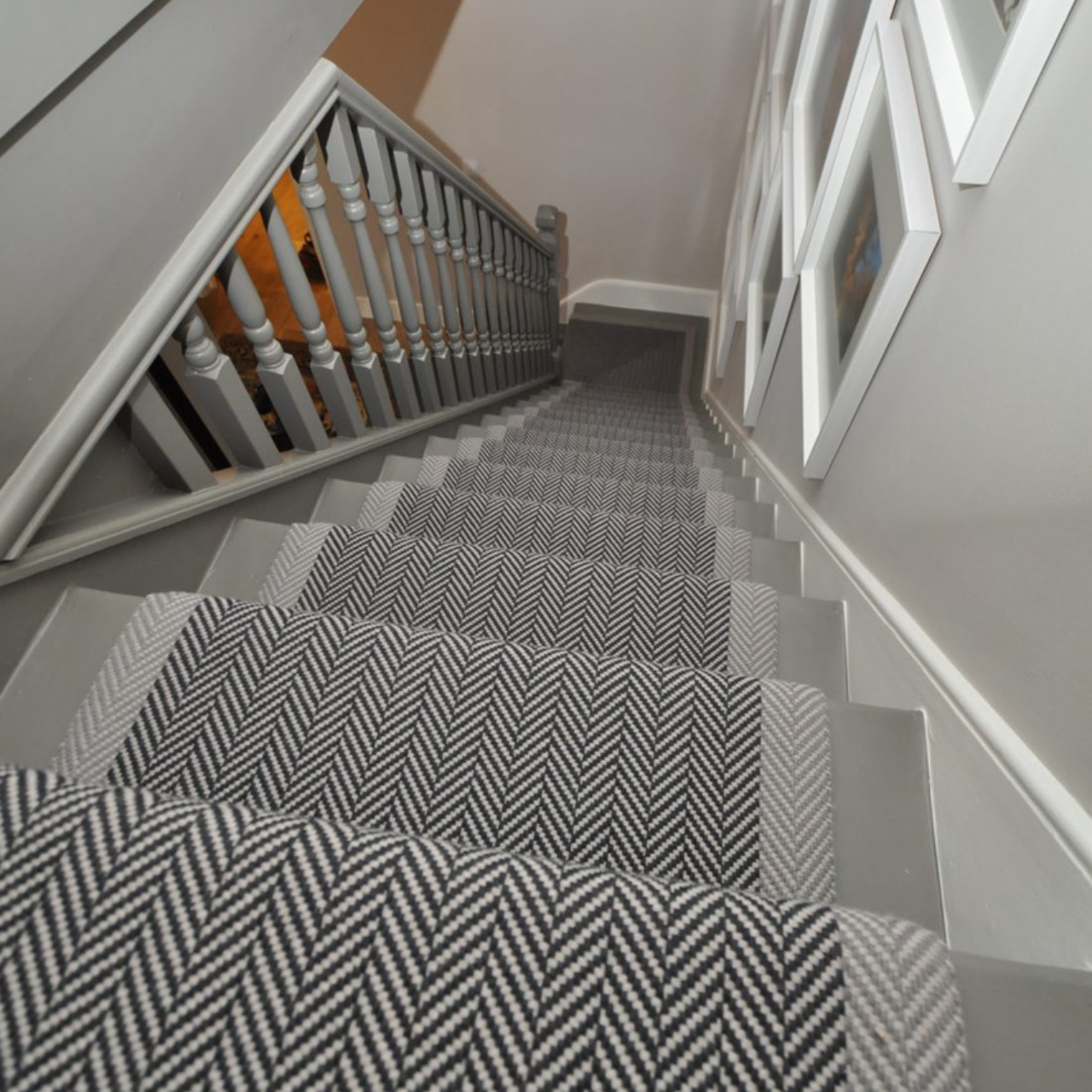Traploper Off the Loom Felton Border - Cargo Grey