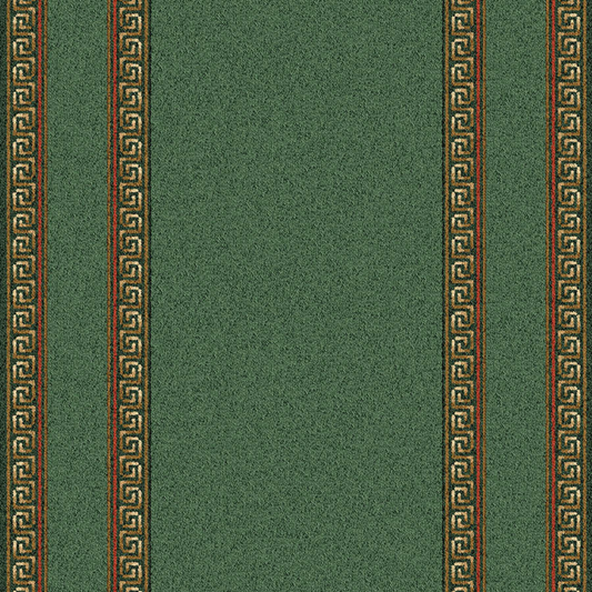 Traploper Ulster Carpets Athernia Runner Green