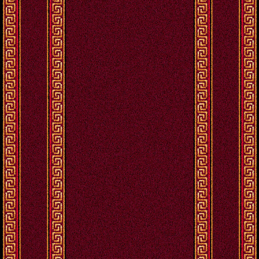 Traploper Ulster Carpets Athenia Runner Wine