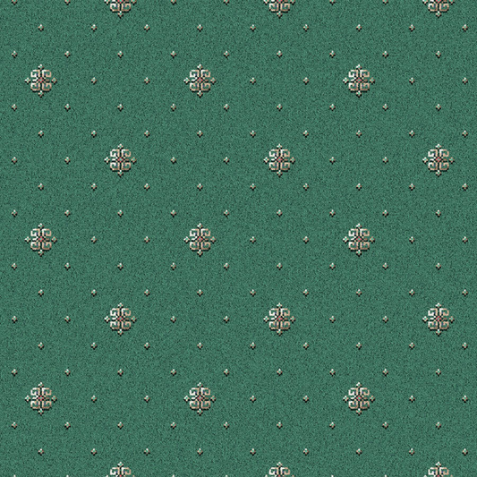 Traploper Ulster Carpets Athenia Motif Pale Green