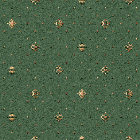 Traploper Ulster Carpets Athenia Motif Green
