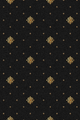 Traploper Ulster Carpets Athenia Motif Black