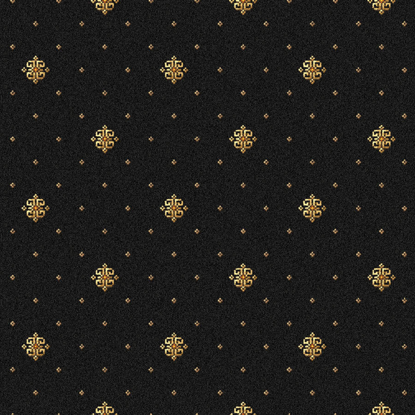 Traploper Ulster Carpets Athenia Motif Black