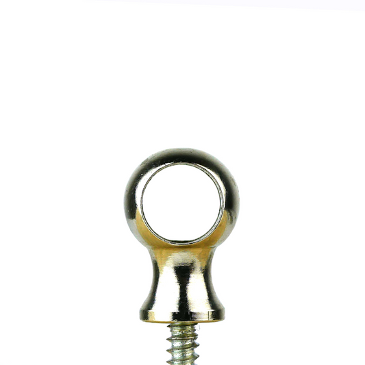 Traproede Knoloog zilver 9mm