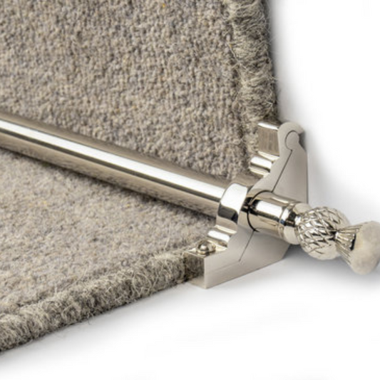 Traproede polished nickel country arran plain