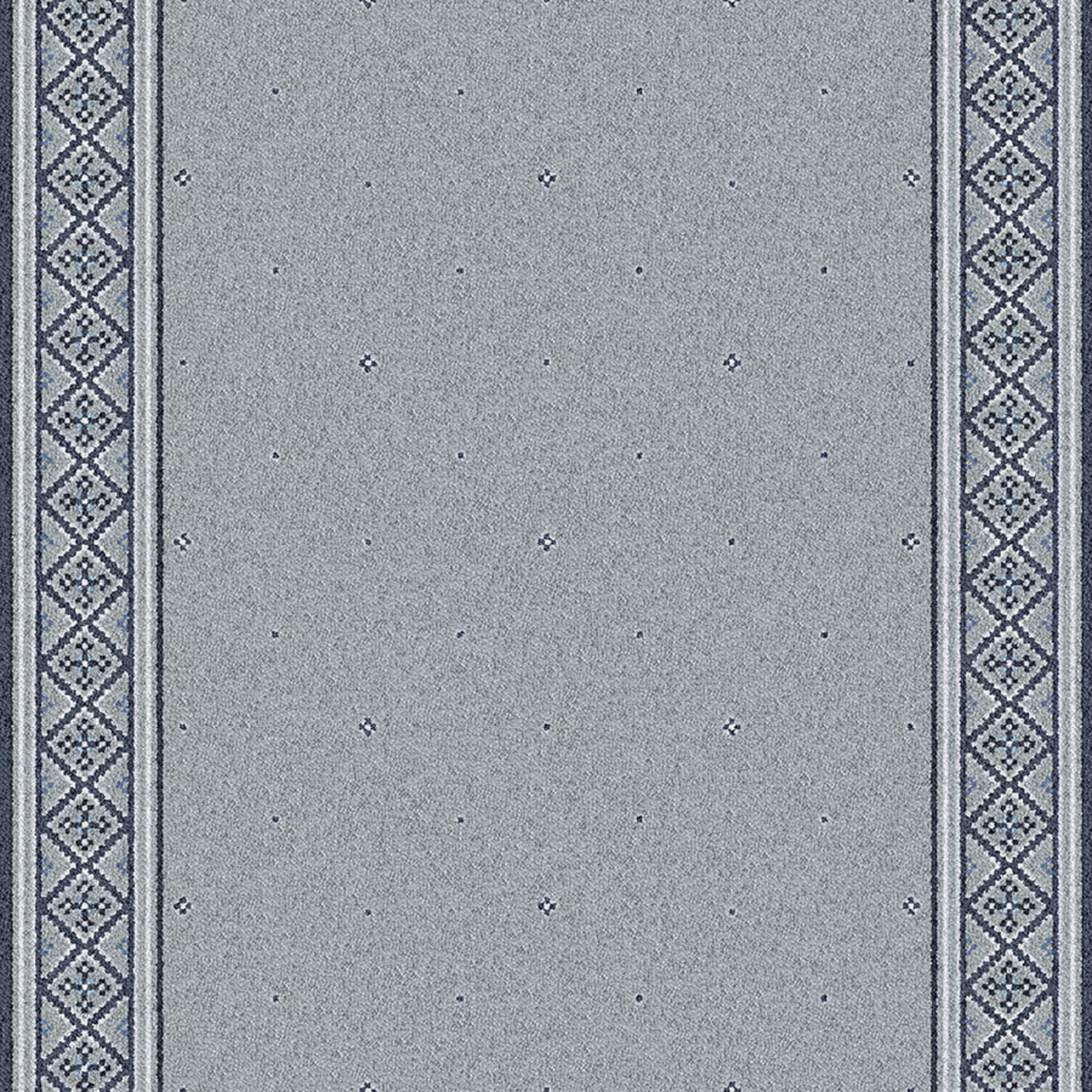 Traploper Ulster Carpets Tazmin Blue Grass Runner