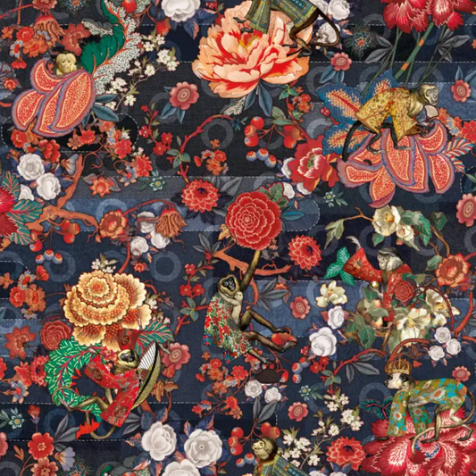 Traploper Moooi Carpets Rendezvous Tokyo Blue Cashmere by Moooi