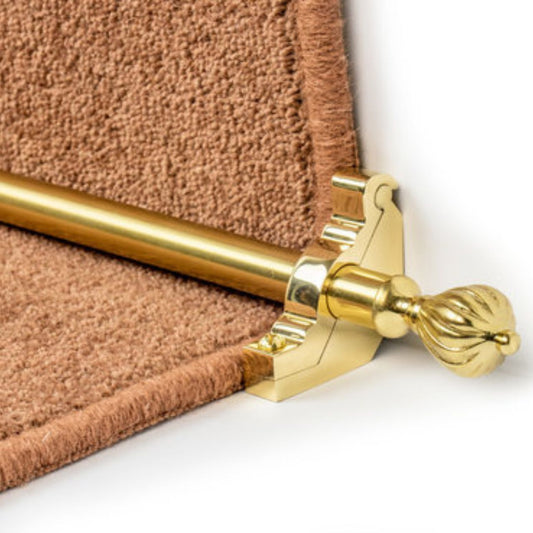 Traproede stairrods eastern promise brass cairo