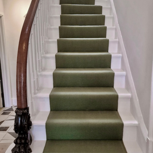 Traploper Off the Loom Morden - Lounge Green