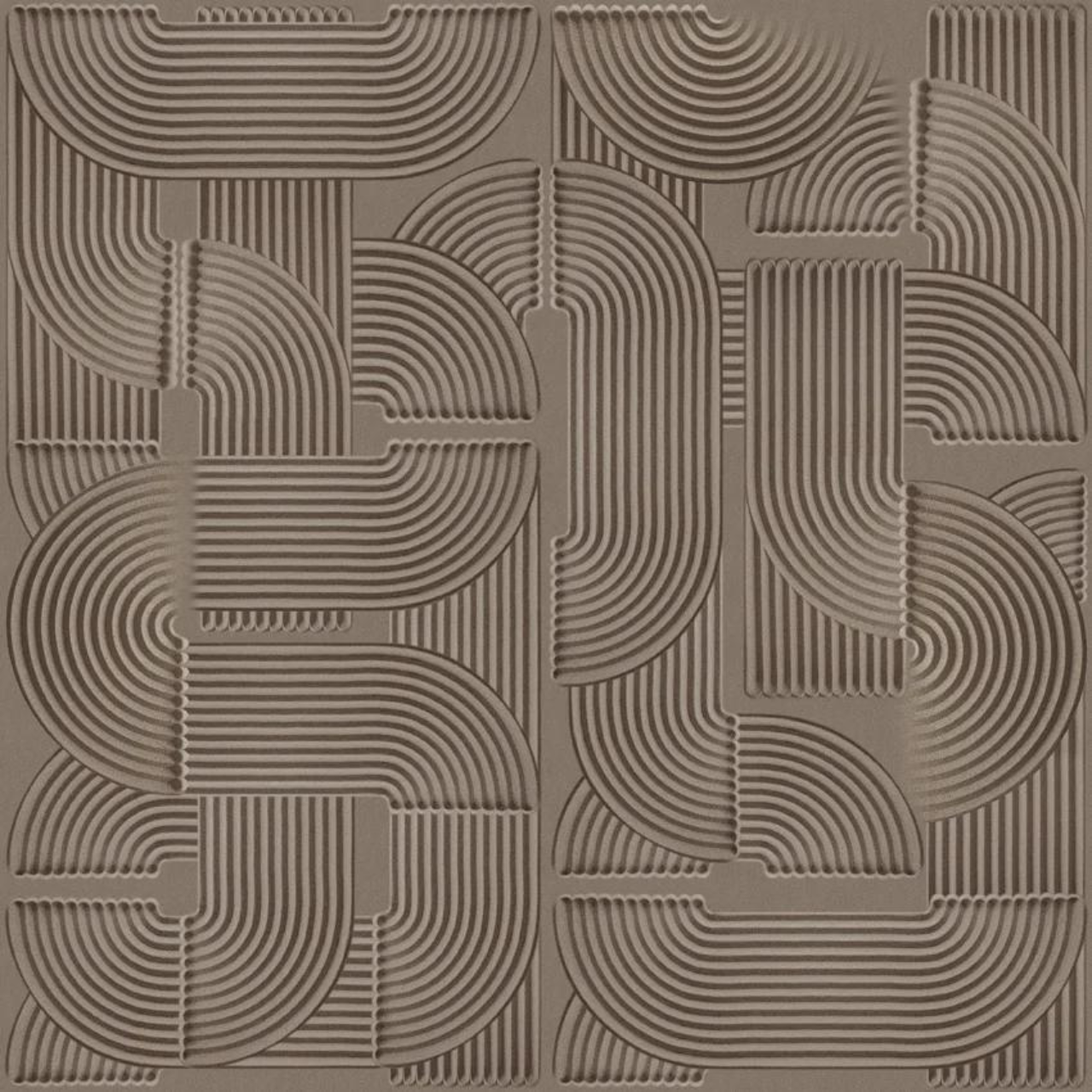 Traploper Moooi Carpets  Sand Maze Midnight by Sjoerd Vroonland