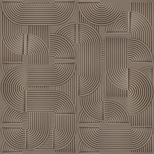 Traploper Moooi Carpets  Sand Maze Midnight by Sjoerd Vroonland