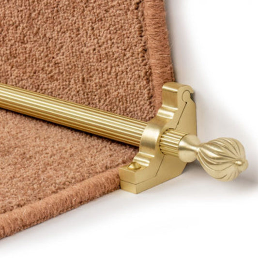 Traproede eastern promise cairo satin brass reeded