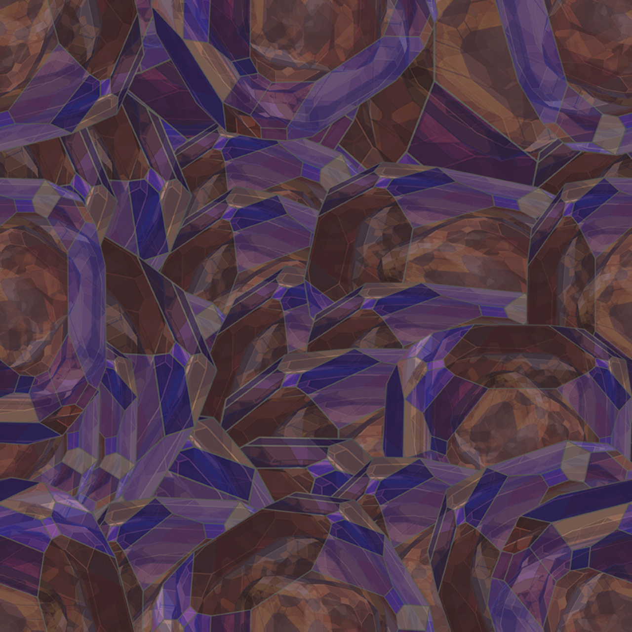 Traploper Moooi Carpets Crystal By Ingimar Einarsson Purple