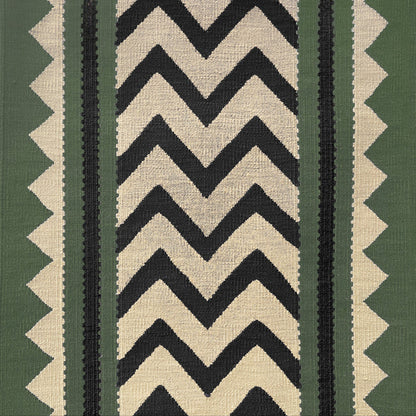Traploper Sophie Cooney Amulet Wool Tribal Dark Green