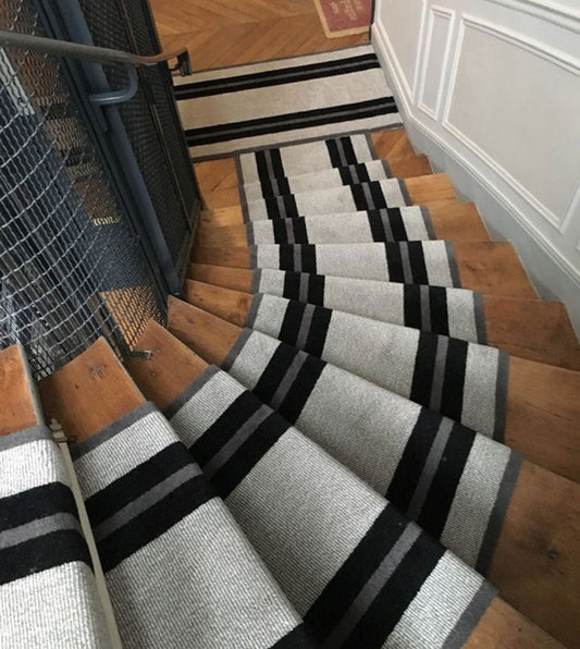 Traploper Hartley Tissier Winston Transat Black Mid Charcoal Shale White