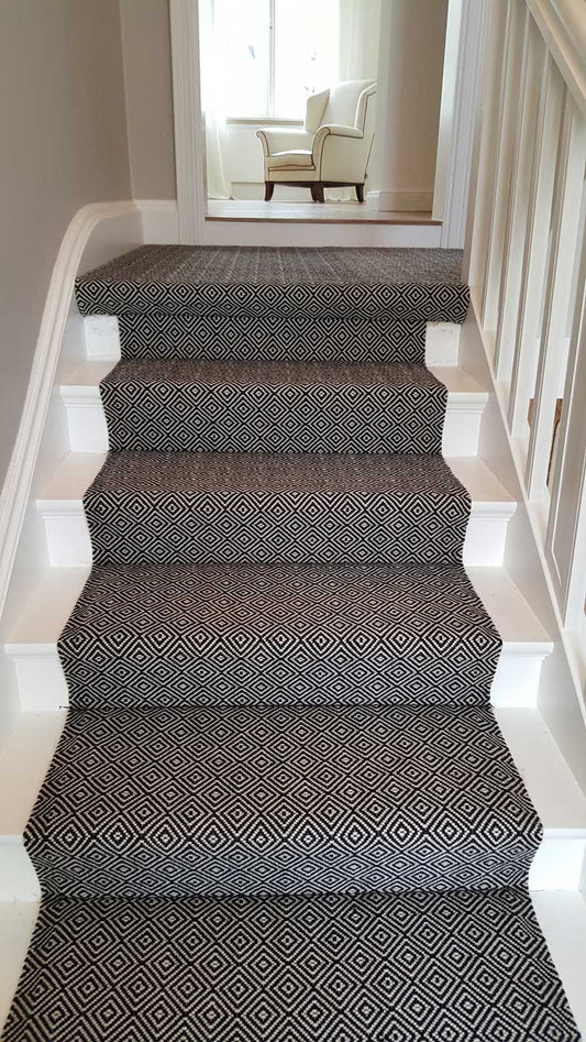 Traploper Hartley Tissier Diamond Black & White