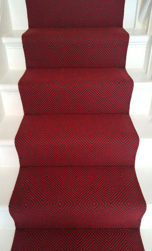 Traploper Hartley Tissier Large Diamond Flame Red