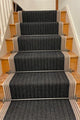 Traploper Hartley & Tissier Stripes Finley 01 Black & Ivory