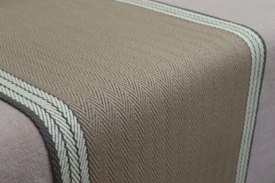 Traploper Hartley & Tissier Stripes Finley 04 Linen & White