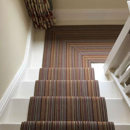 Traploper Hartley & Tissier Stripes Multi Red