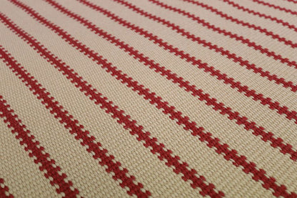 Traploper Hartley & Tissier Stripes Zip 06 Beige & Red