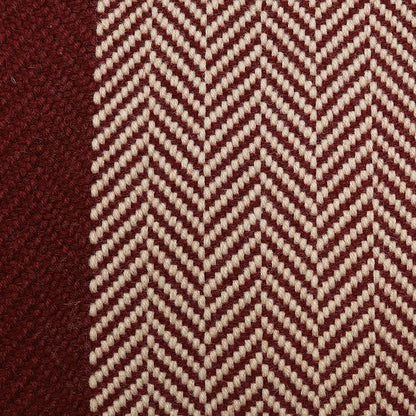 Traploper Hartley Tissier Herringbone Burnt Sienna & Putty