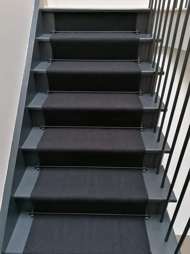 Traploper Hartley & Tissier Stripes Kelly Solid 07 Black