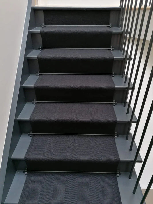 Traploper Hartley & Tissier Stripes Kelly Solid 07 Black