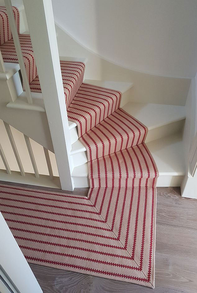 Traploper Hartley & Tissier Stripes Zip 06 Beige & Red